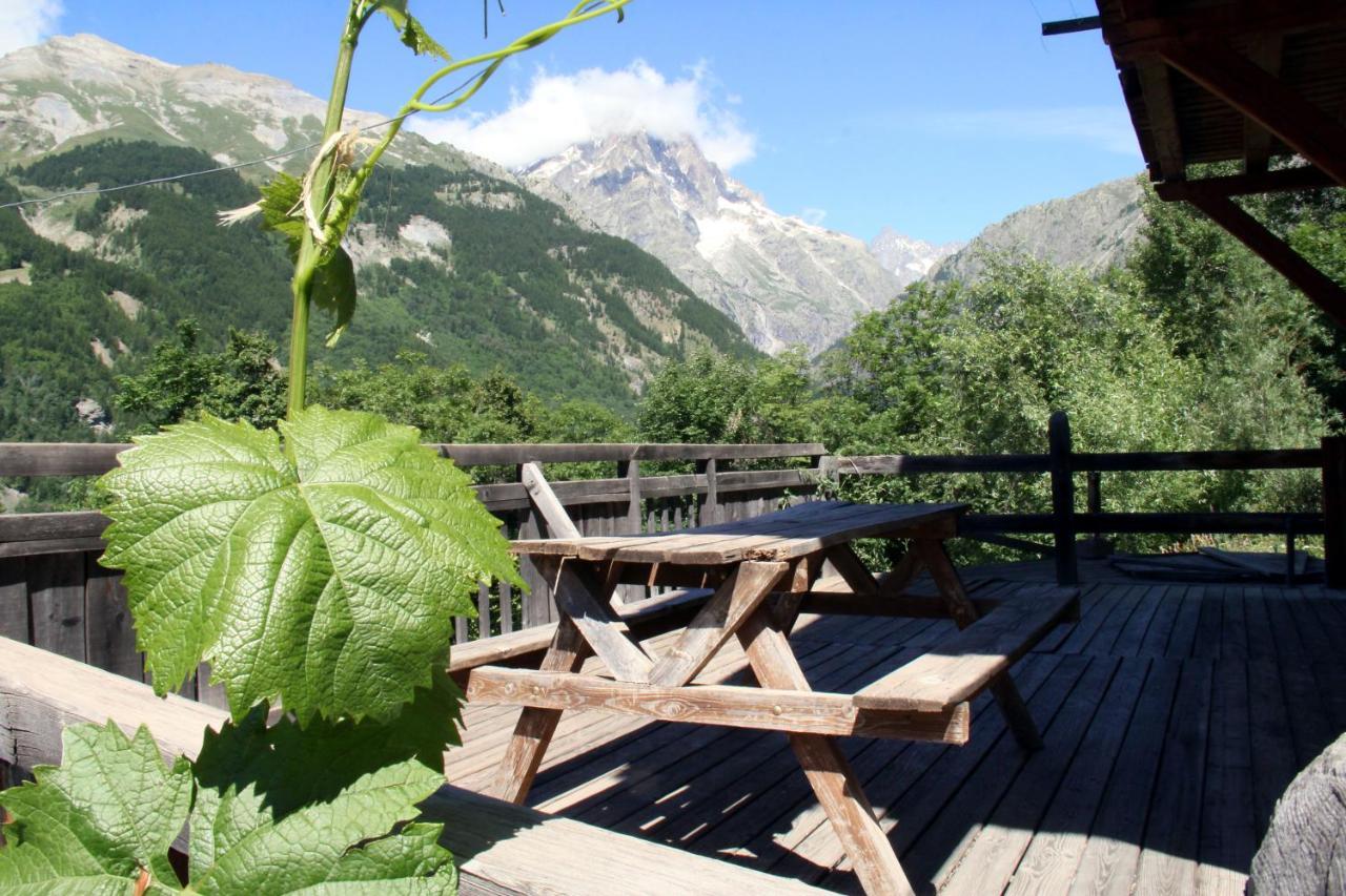 La Paille Bed & Breakfast Pelvoux Luaran gambar